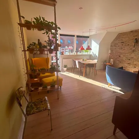 Bright, Colorful With A Balcony In The Heart Of Apartament Odense